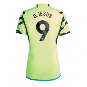 Arsenal Gabriel Jesus #9 Koszulka Wyjazdowych 2023-24 Krótki Rękaw